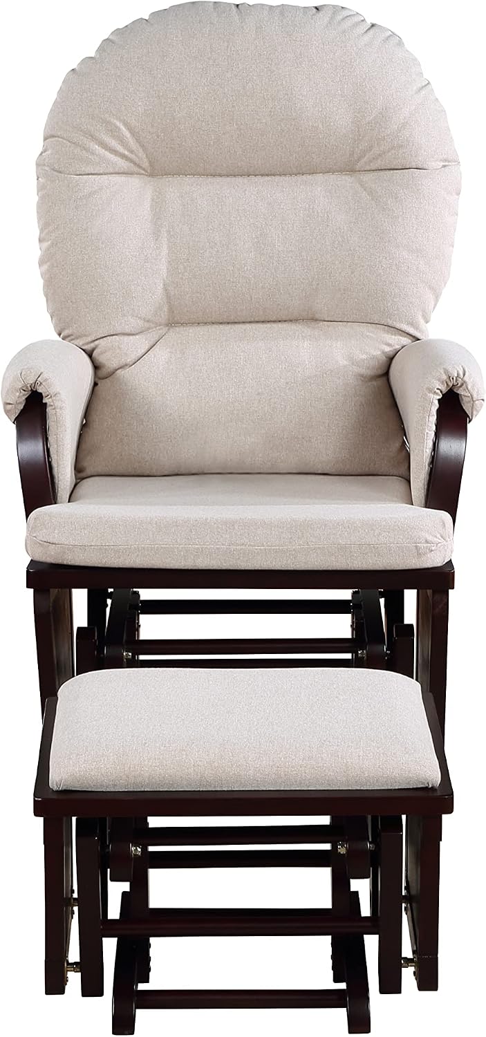 Glider Ottoman Espresso,Latte