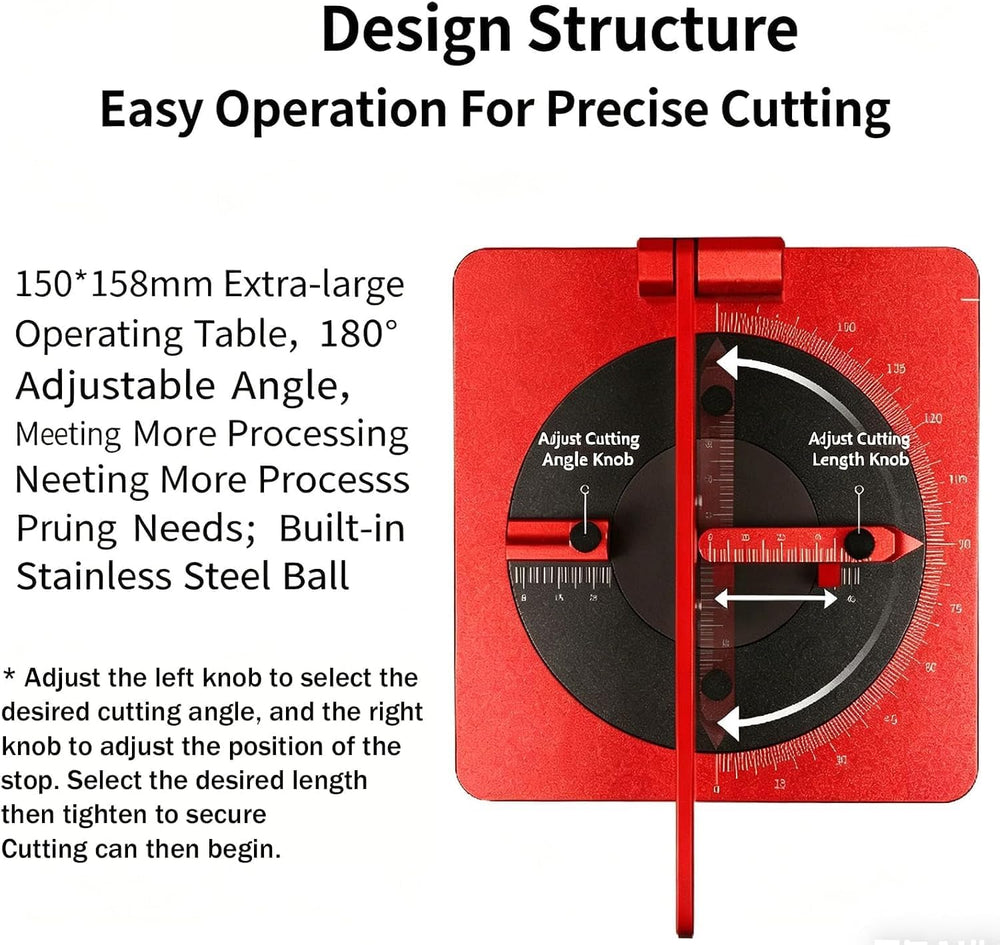 Model Building Cutter Station, Model Fixed Angle Cutting Table With 0-180° Ad...