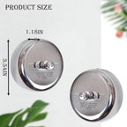 Heavy Duty Retractable Clothesline Indoor Outdoor 2-Pack of Stainless Steel Lines Offers Sturdy, Adjustable Drying Space. Doubles as a Practical Retractable Shower Curtain for Versatile use in Homes