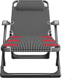 Pink Massage Recliner Folding Balcony Lounge Deck Chair, Multi-Position Adjustable Sun Lounger(Gray Purple Cushion)