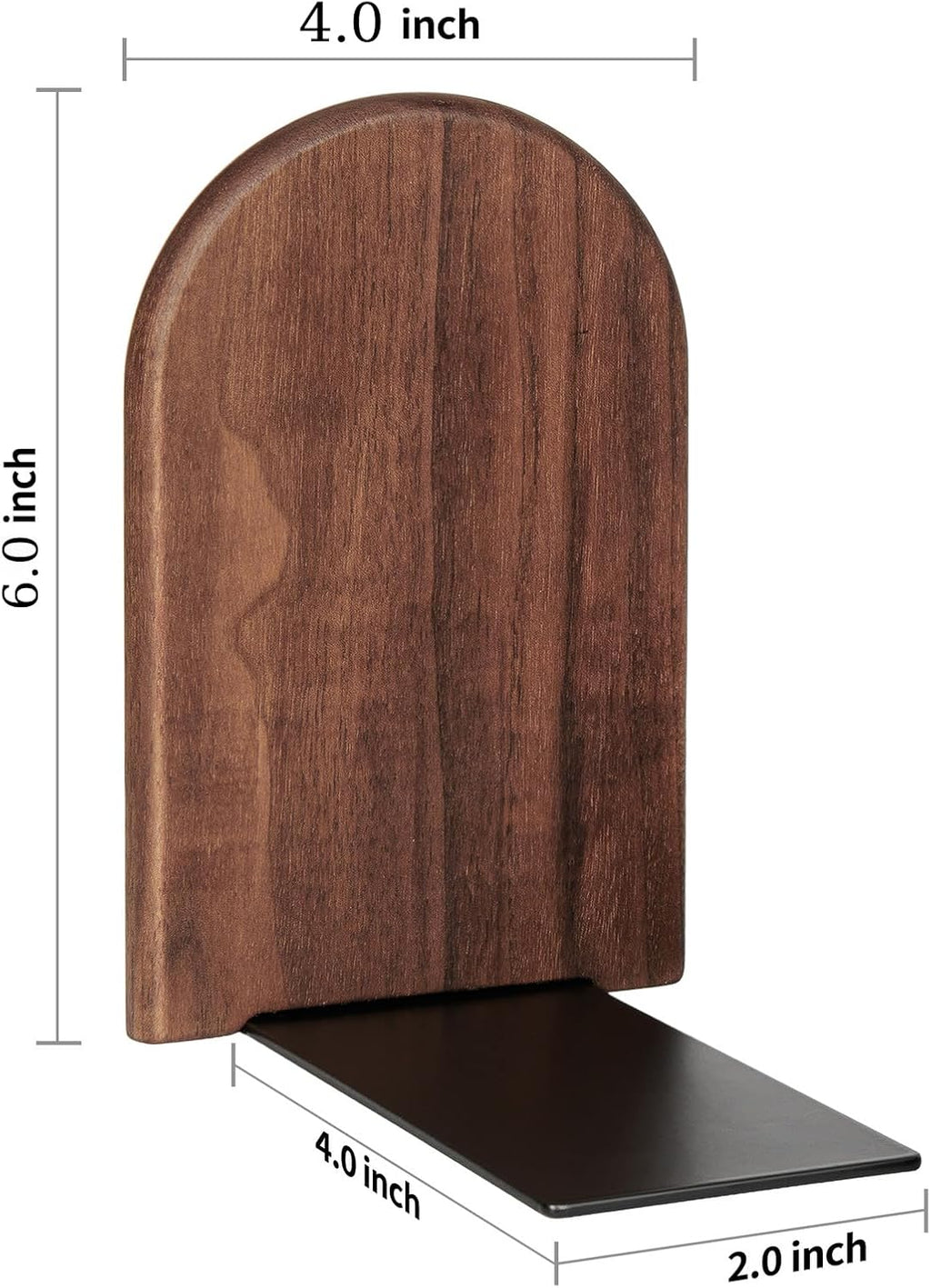 Book Ends,1 Pair Bookends Wood Book Ends Universal Economy Bookend