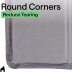 GORILLA GRIP Heavy Duty Couch Cushion Support Board to Fix Sagging Sofas, 24 x 54 Wide Loveseat Slip Resistant Thick Boards Add Strong Seat Supports, Replacement Stuffing Firmer Couches, Grey