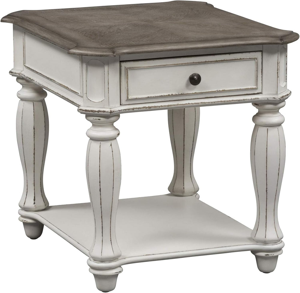 Liberty Furniture Magnolia Manor 3 Piece Living Room Set - Oversized Square C...