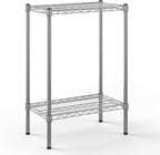 14" Deep x 24" Wide x 34" Height Wire Shelving Kit | 2-Tier | NSF Commercial Storage Rack Unit