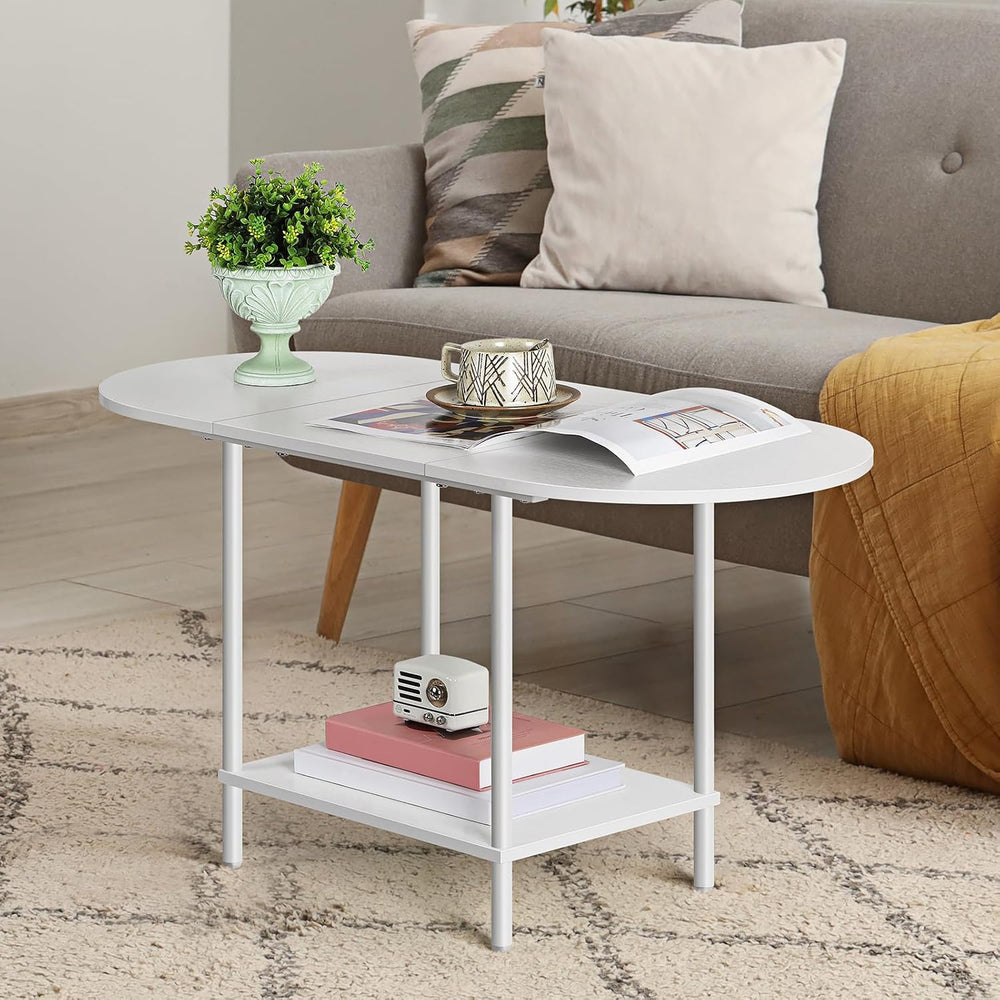 Small Oval Coffee Tables Modern Low Coffee Table for Small Space Mid Century ...