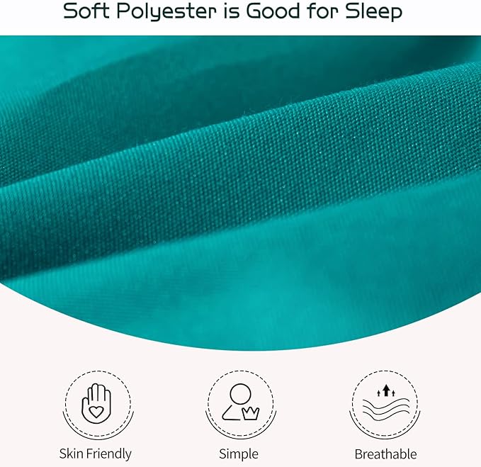 MAXYOYO Futon Mattress, Padded Japanese Floor Mattress Quilted Bed Mattress Topper, Extra Thick Folding Sleeping Pad Breathable Floor Lounger Guest Bed for Camping Couch, Turquoise, Full