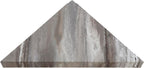 Palisade Vinyl Waterproof Corner Shower Shelf in Louvre Granite