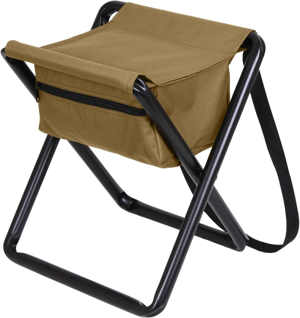 Rothco Deluxe Stool with Pouch, Coyote Brown