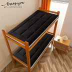MAXYOYO Twin Bed Mattress Japanese Futon, Pad Camping Mattress Floor Bed Mattress Topper, Easy to Foldable and Portable, Black Futon Single Mattress