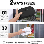 Small Cooler Bag Freezable Lunch Bag for Work School Travel,Leak-proof Small Lunch Bag,Small Insulated Bag For Kids/Adults,Freezer Lunch Bags,Freezable Snack Bag,Mini Lunch Bag Fit For Yogurt