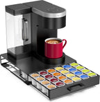 Storage Organizer Drawer for K-Cup Pods, ZECENN Coffee Pods Holder for Keurig Pods, Coffee Station Organizer Coffee Bar Accessories (36 Pods Capacity -Storage Drawer)