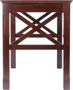 Winsome Xola Nesting Tables, Cappuccino | Small Square Coffee or End Table Set for Bedroom, Living Room, Den, Elegant Furniture for Any Home Decor