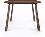 Christopher Knight Home Benson Mid-Century Modern 7 Piece Dining Set, Mint and Walnut