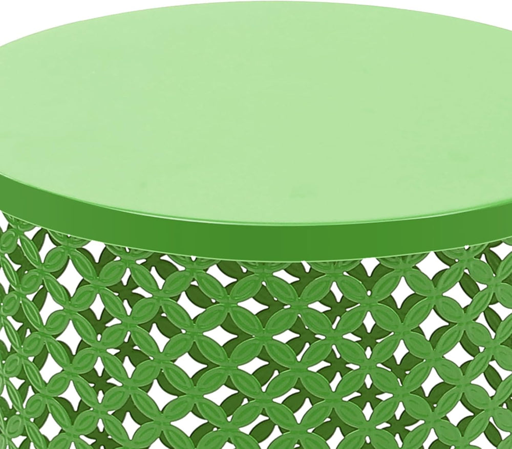 Xuthusman 2 Pack Outdoor Side Table,Metal Frame Accent Table Modern End Table...