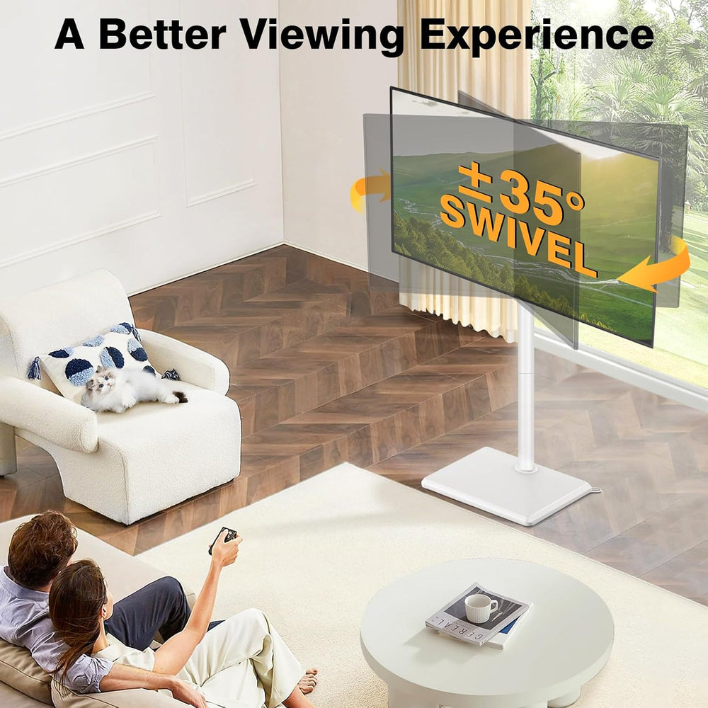 TVON Universal Floor TV Stand with Mount for Most 32-65 Inch TV up to 88lbs |...