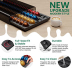 Coffee Pods Storage for Nespresso Vertuo Capsules Organizer, with Arcylic Top & Plastic Drawer, Holds 40 Pods