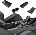 ELECFRESH 4PCS Center Console Organizer Tray for 2025 2026 Toyota Camry Accessories, Armrest Storage Box, Cup Holder, Wireless Charging Mat for Toyota Camry