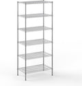 21" Deep x 36" Wide x 86" Height Wire Shelving Kit | 6-Tier | NSF Commercial Storage Rack Unit