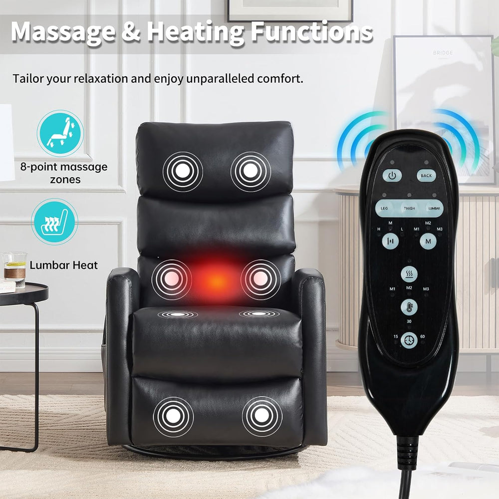 Rocker Recliner Chairs, 360° Swivel Rocking Recliner Chair for Adults,Glider ...