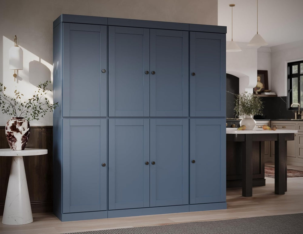Palace Imports Solid Wood Pantry Cabinet – 71.5" Tall x 65" W - Woo...