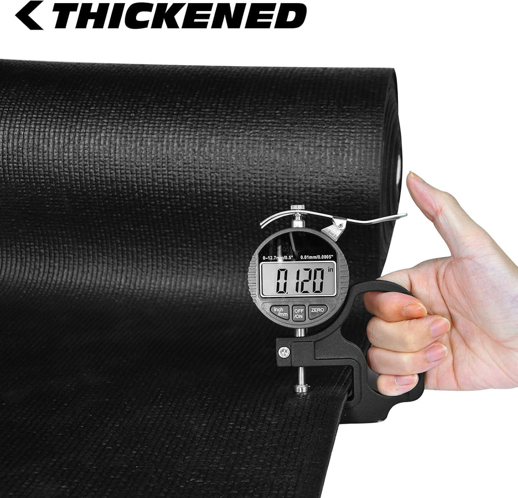 Professional Grade Tool Box Liner, Tool Box Drawer Liner 16 Ft X 16" | Black Toolbox Liner,PVC Toolbox Drawer Liners, Shelf Liner Non Slip Mat, Thick Foam Cabinet Liner