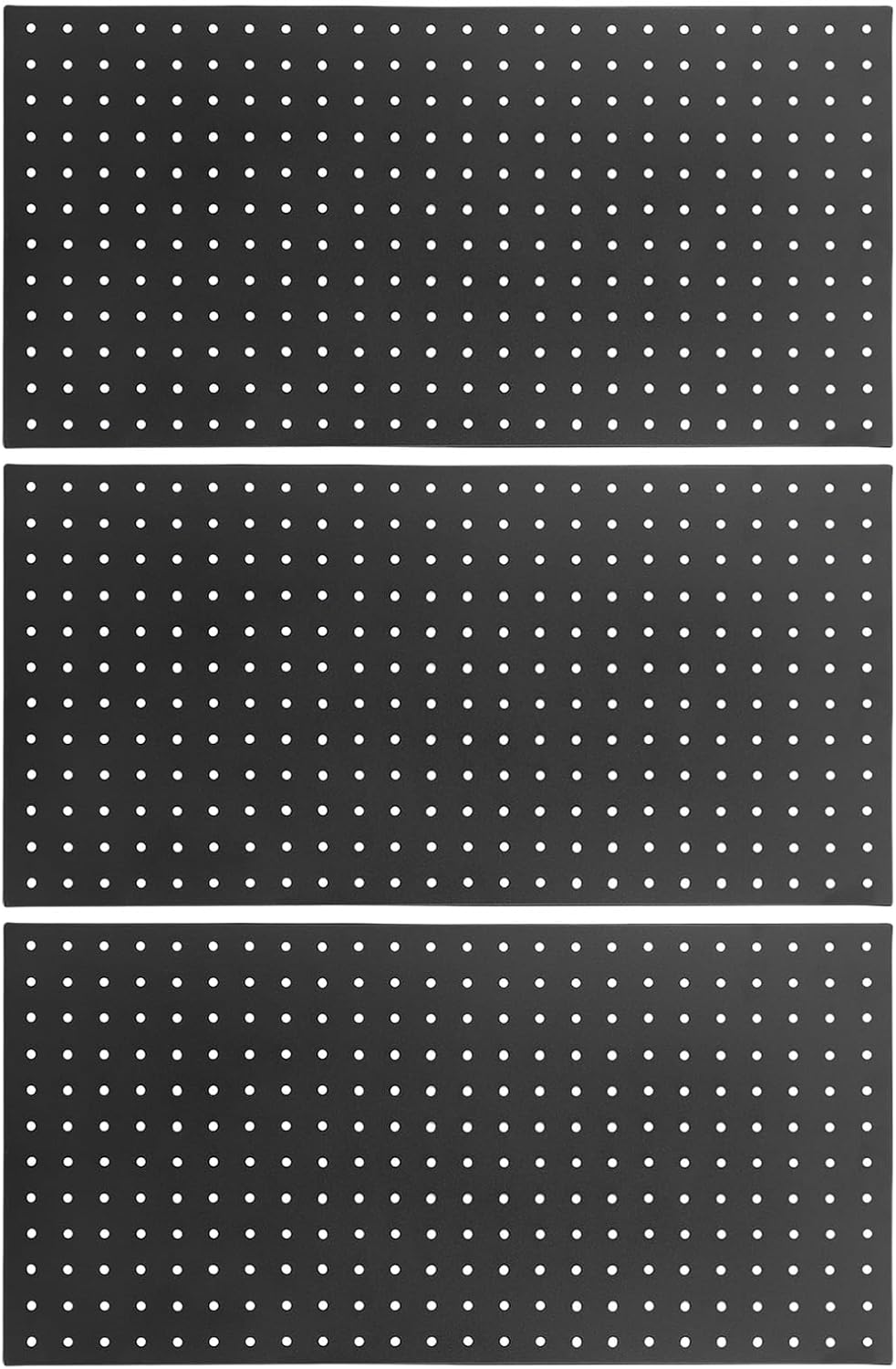 Keenso Metal Pegboard Wall Organizer, Heavy Duty Steel Pegboard, 4 Pack Panels for Garage Tool Storage, Home Office and Craft Room