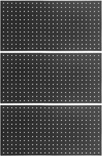 Keenso Metal Pegboard Wall Organizer, Heavy Duty Steel Pegboard, 4 Pack Panels for Garage Tool Storage, Home Office and Craft Room