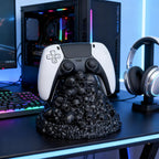 Unique Skeleton Shaped Controller Organizers Stable Structure Soft Rubber Construction Gaming Gear Storage Skull Shaped Headsets Phone Holder