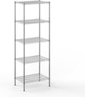21" Deep x 30" Wide x 86" Height Wire Shelving Kit | 5-Tier | NSF Commercial Storage Rack Unit