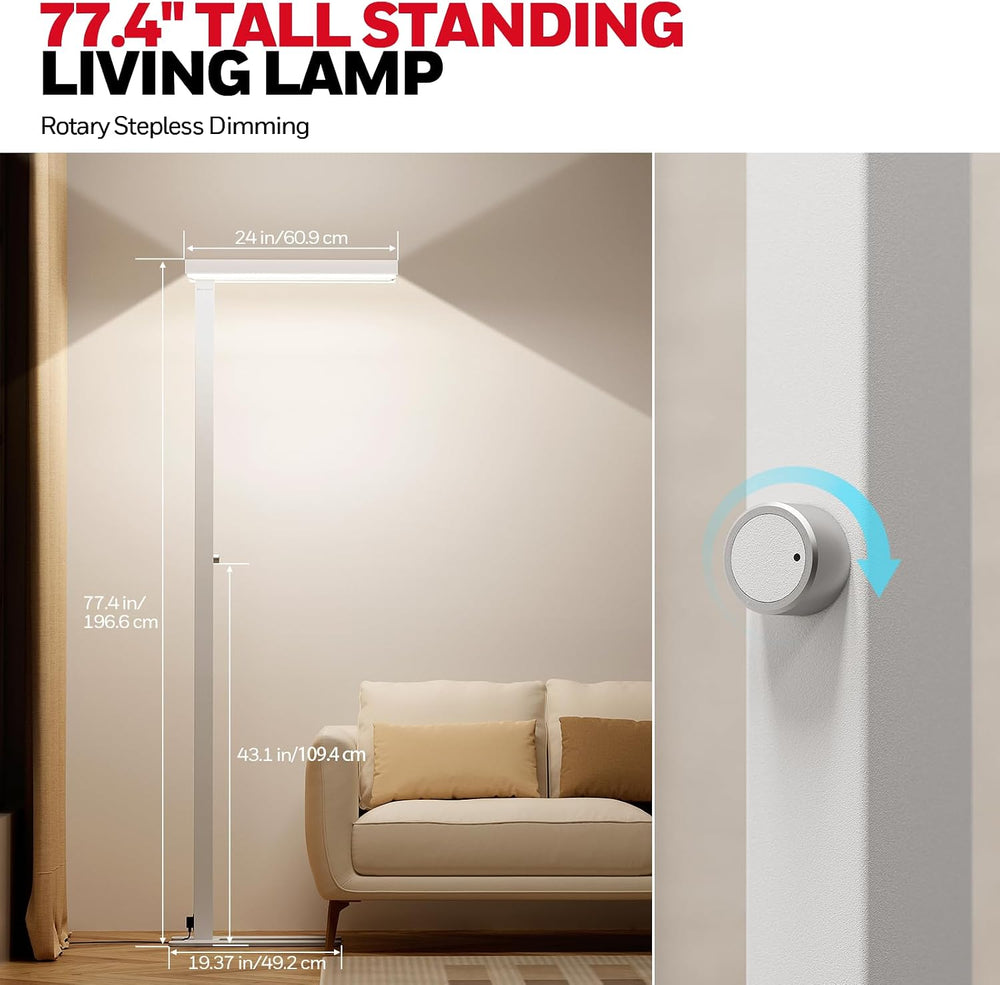 Honeywell 02E Max Sunturalux LED Floor Lamp 16000LM for Home Office