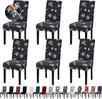 Chair Covers, Stretch Kitchen Dining Room Chair Covers Set of 6, Removable Washable Dining Chair Slipcovers for Home, Hotel, Banquet