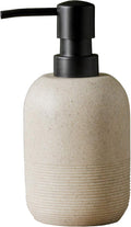 Soap Dispenser Beige,Hand Soap Lotion Dispenser for Bathroom Countertop,Soap Dispenser for Kitchen.