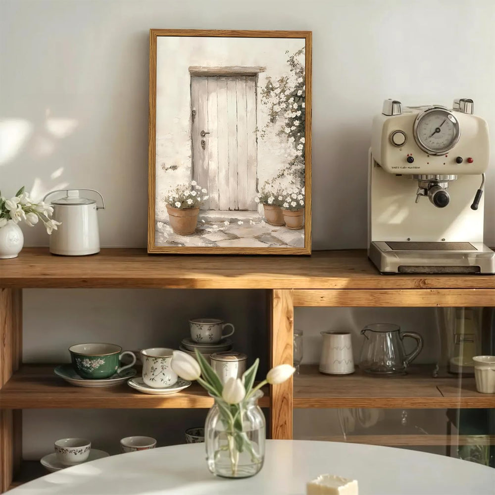 Framed Vintage Italian Wall Art Set of 3, Rustic Neutral Olive Tree Pictures ...