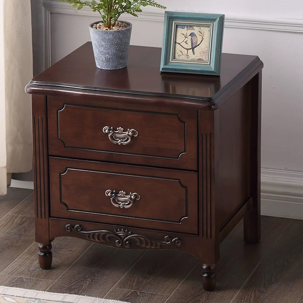 Bed Side Table Modern Mid-Century for Nightstand for Bedroom Or End Table Liv...
