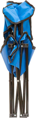 Pacific Play Tents – Kids Folding Chair, 100 lbs. Weight Capacity - Sapphire Blue