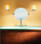Moen DN0792BN Iso 22-Inch x 22-Inch Frameless Pivoting Bathroom Tilting Mirror, Brushed Nickel