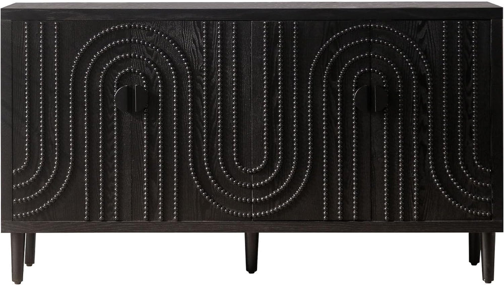 Pantry Cabinet, Modern Sideboard Cabinet, Stylish Storage Solution for Dining...
