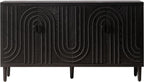 Pantry Cabinet, Modern Sideboard Cabinet, Stylish Storage Solution for Dining Living Rooms,for Kitchen Home