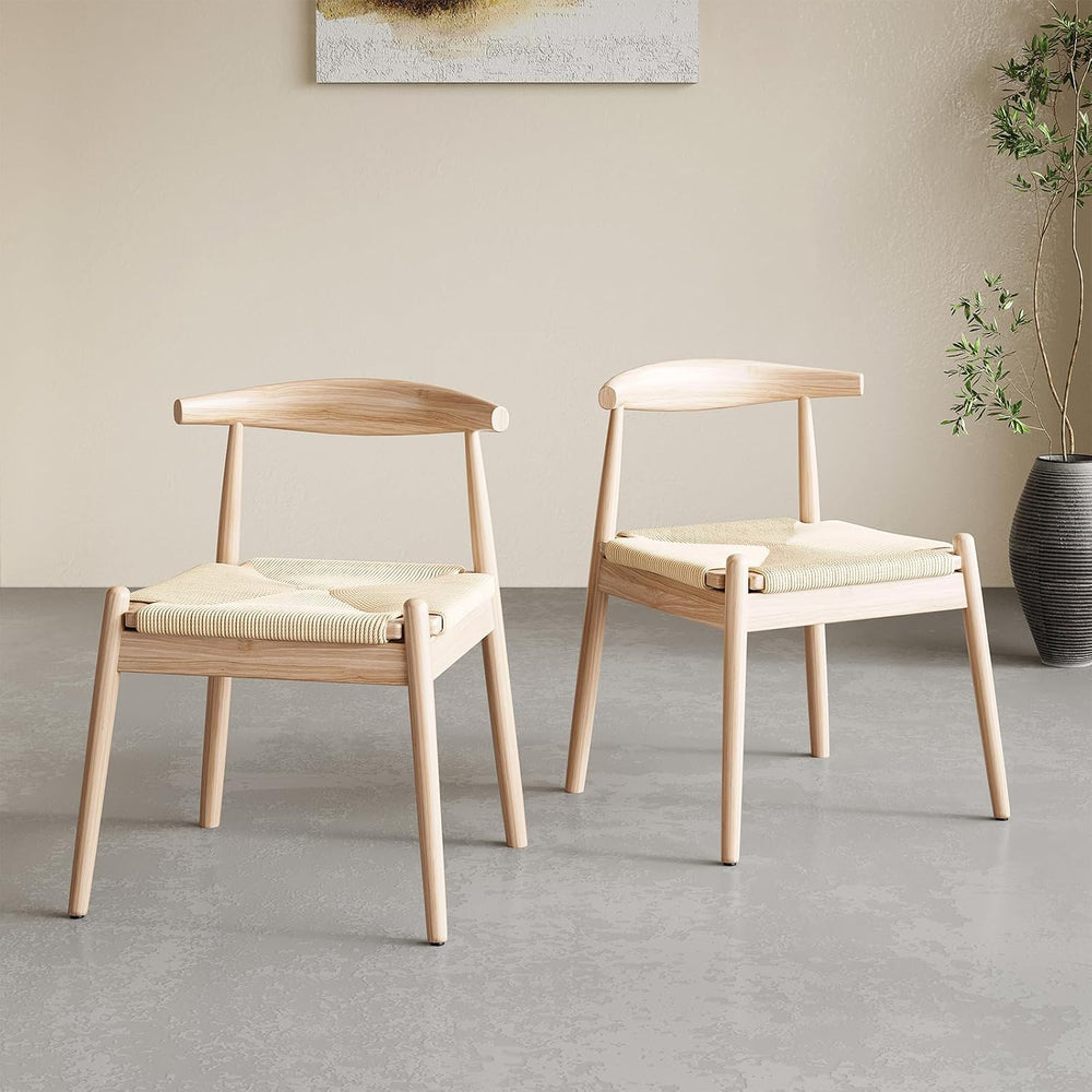 Soohow Dining Chairs Set of 2, Mid Century Modern Kitchen & Dining Room C...