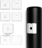 Magnetic Remote Control Holder – Wall-Mounted Organizer for TV, Air Conditioner & Electronic Remotes – Strong Magnetic Grip with Anti-Tilt & Drop Protection – Easy No-Drill Installation (White)