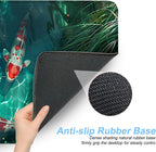 Koi Fish Mouse Pad XXL – Large Japanese Pond Desk Mat with Water Reflection, Extended Non-Slip Gaming Mousepad for Office, Home, Laptop, Workstation, 31.5 x 11.8 in