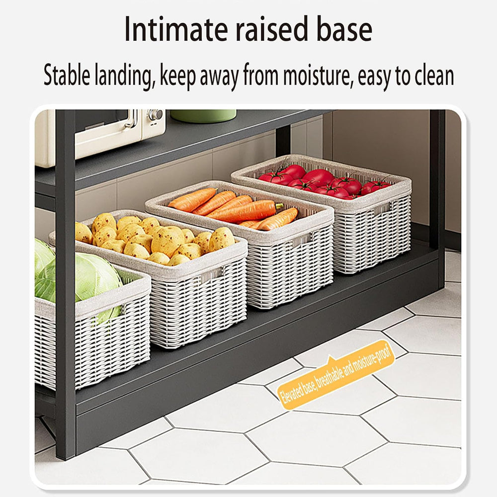 Kitchen Shelf, Floor-Standing Shelf, Shelf, Countertop Kitchen, Multi-Layer L...
