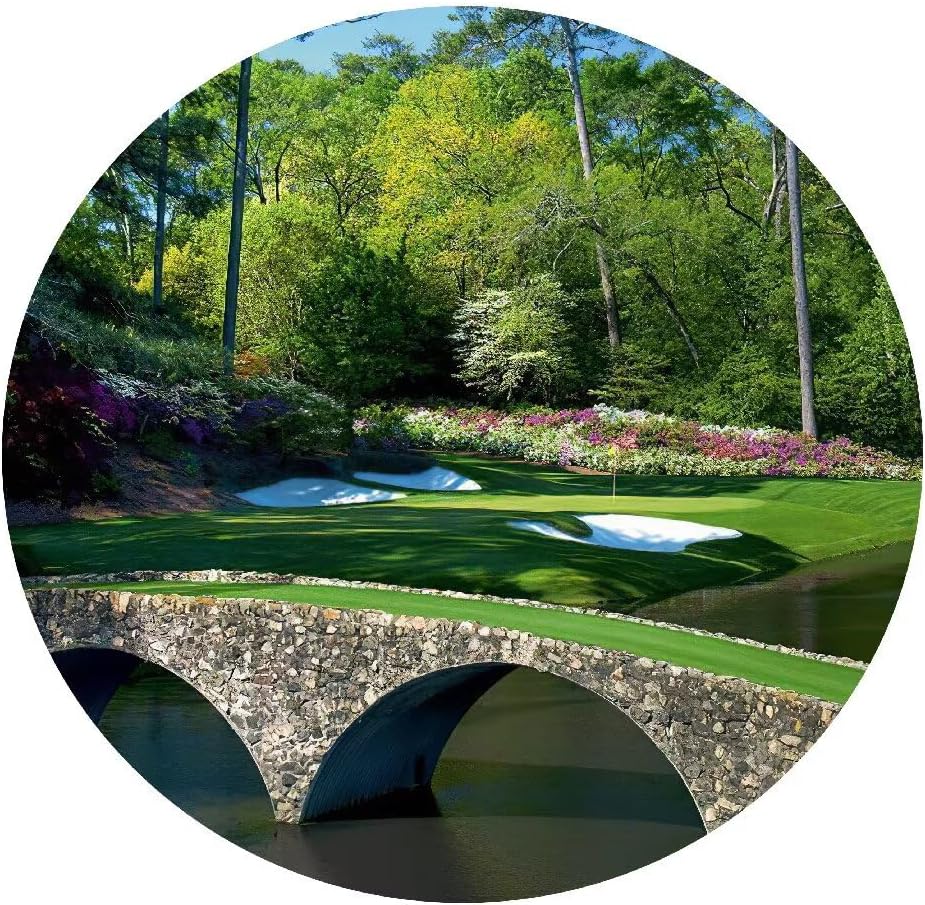 chenchenArt Augusta National Golf Course Wall Art - Augusta Golf Course 12th ...
