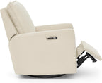 Delta Children - babyGap Harlowe Power Recliner, Almond | Power Recliner with USB-A and Type-C Ports, Greenguard Gold Certified, Stain-Resistant Fabric, Oeko-TEX 100 Certified