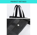 1Pcs Horse Grooming Bag Durable Horse Tool Bag with Pet Grooming Organizer for Horses, Dogs, and Other Pets (Black)