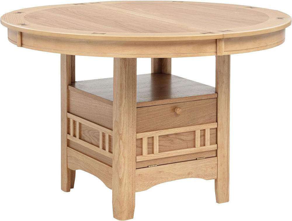 Coaster Home Furnishings - LAVON - Wood - Oval Extendable Dining Table with 1...