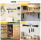 DGSL Magnetic Tool Holder Strip 10 Pack, 16 In Heavy Duty Tool Organizer Magnetic Strip, Tool Magnet Bar For Garage Tool Organization