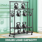 Double Rods Clothes Rack for Hanging Clothes, Heavy Duty Rolling Clothing Rack with Wheels, Freestanding Garment Racks with Oxford Bottom Shelf and Mesh Bottom Shelf for Bedroom Laundry Living Room