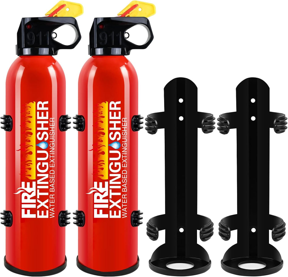 Fire Extinguisher for Home, 2 Pack Car Fire Extinguishers with Mount