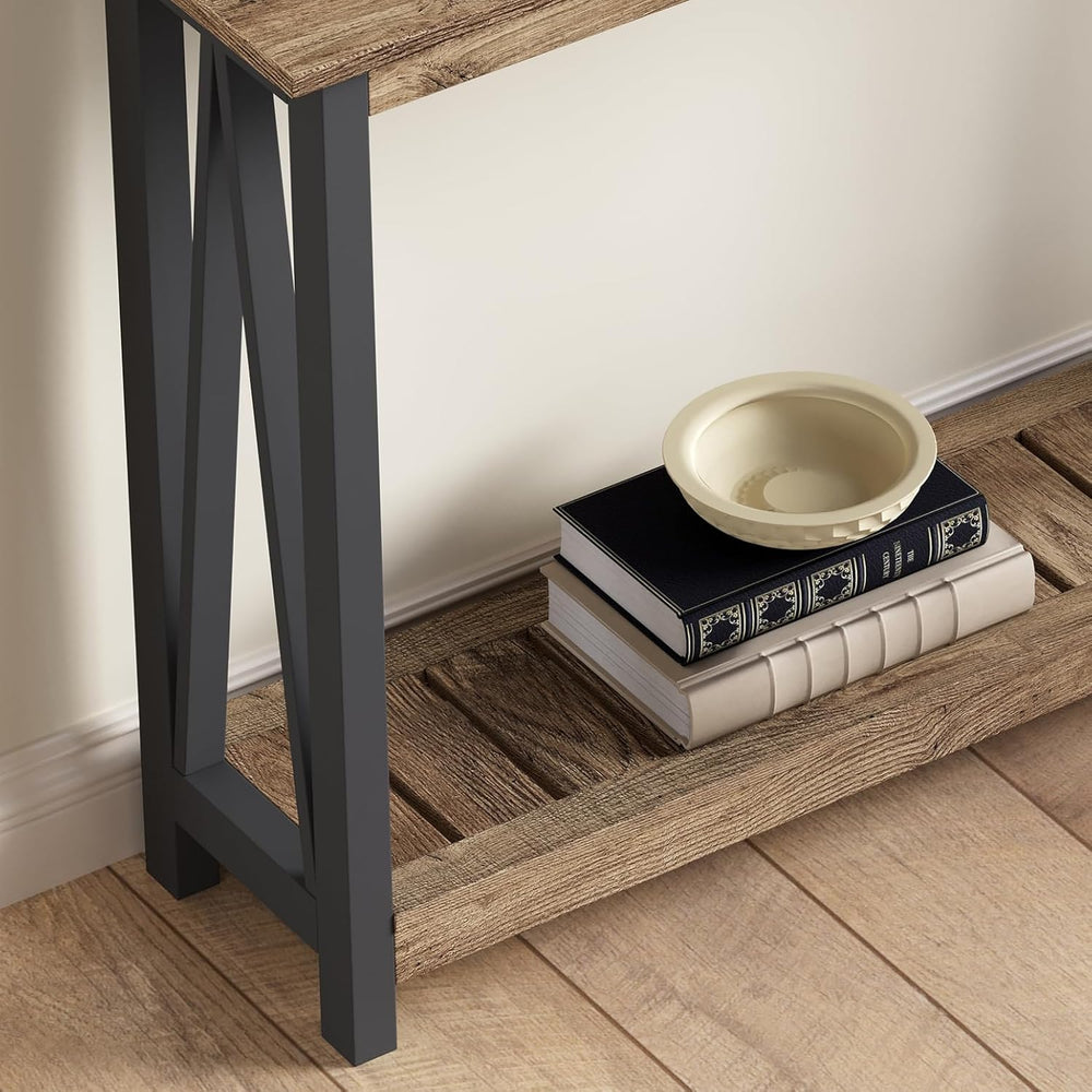 ChooChoo Farmhouse Console Table, Narrow Sofa Table for Entryway, 40 Inch | R...